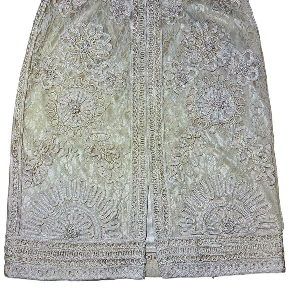 Sue Wong Nocturne Dress Soutache Embroidered Lace - Picture 10 of 16